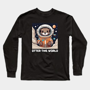 Otter this World | Otter Pun Long Sleeve T-Shirt